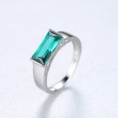 Square design ring