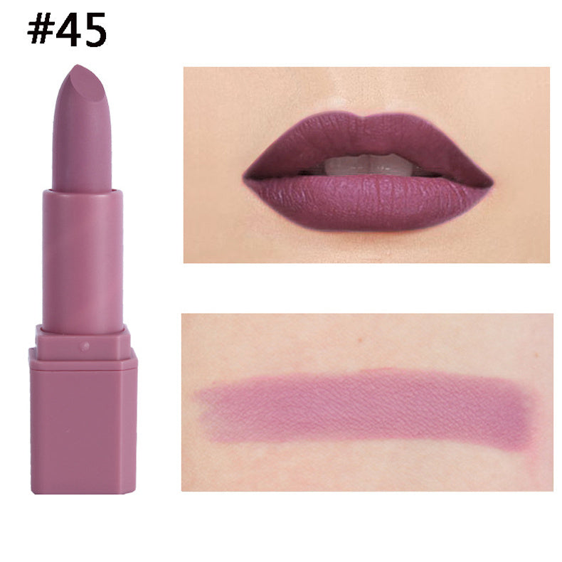 Square Tube Matte Lipstick Matte Square Tube Lip Makeup