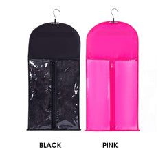 Silk Screen Non-woven Wigs Bags PVC Wig Supplies Packaging Dustproof Bag