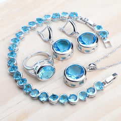 Sterling Silver Women's Jewelry Set