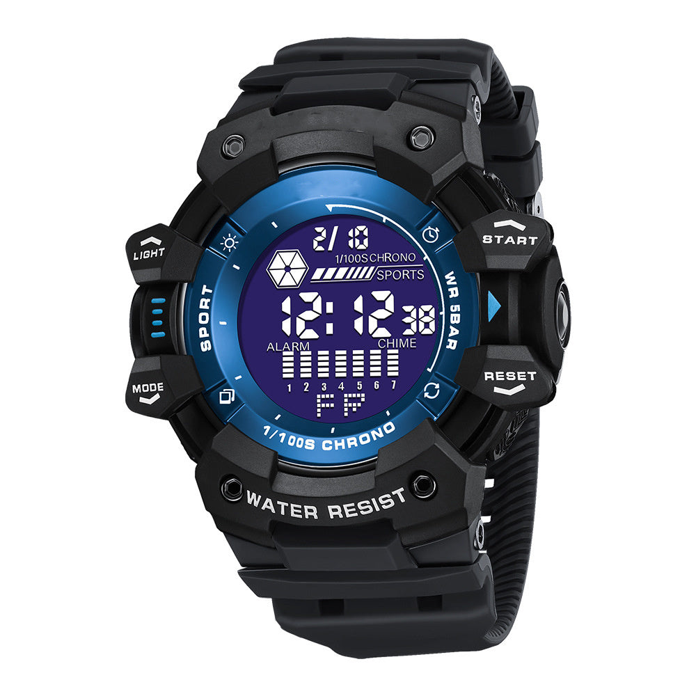 Men's Waterproof Sports Trend Luminous Electronic Watch