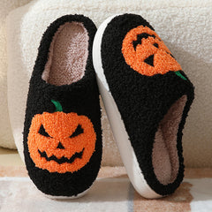 Halloween Pumpkin Cartoon Women's Shoes