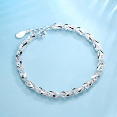 Women's Platinum Plated Copper  Personality Creative Bracelet