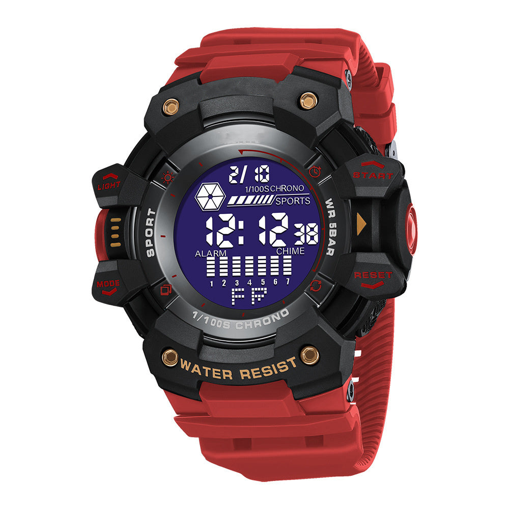 Men's Waterproof Sports Trend Luminous Electronic Watch