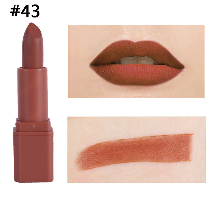 Square Tube Matte Lipstick Matte Square Tube Lip Makeup