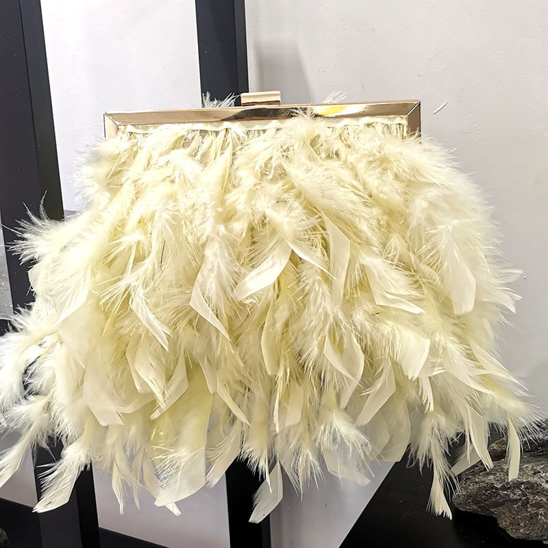 Chain Hair Bag Shoulder Hand Holding Clip Hardware Show Pearl Fashion