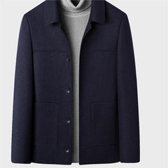 Wool Jacket Men's Woolen Coat