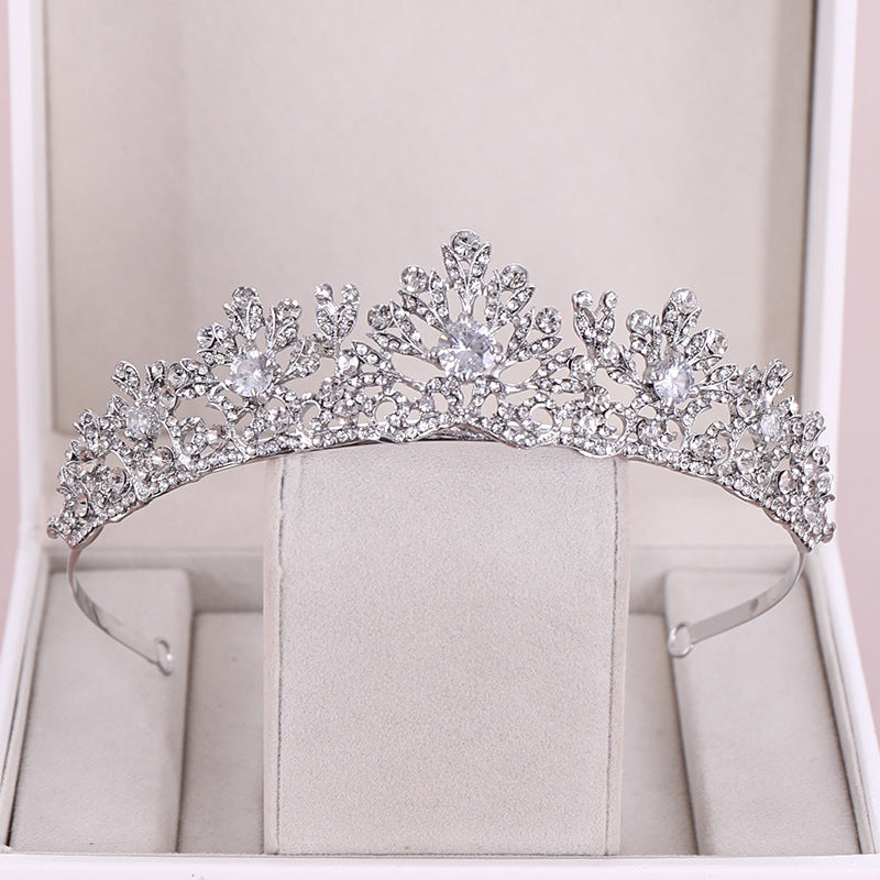 Princess Birthday Crystal Zircon Crown Headband