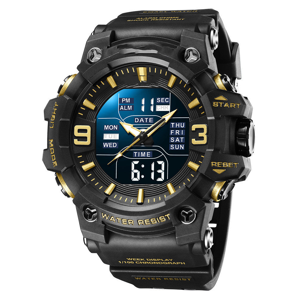 Men's Sports Waterproof Multifunctional Electronic Watch