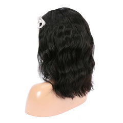 Front lace synthetic short curly hair