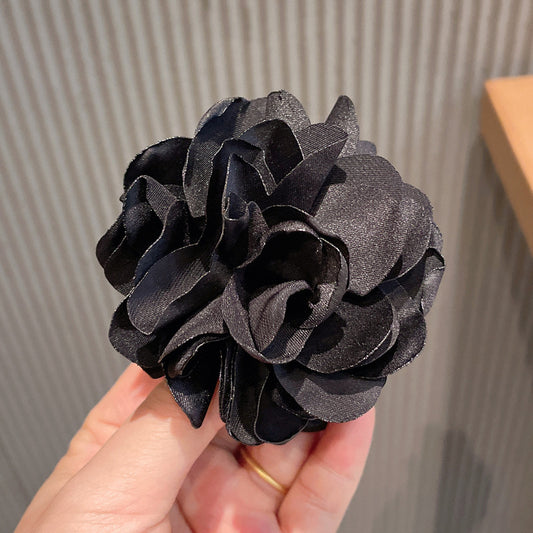 Cloth Hair Accessories Artificial Flower Rubber Band