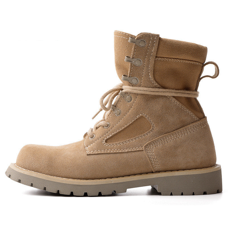 Martin Boots Men's Trendy Desert  Spring And Winter British Style