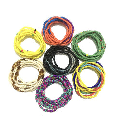 Multi-layer Handmade Color Bead Beach Chain