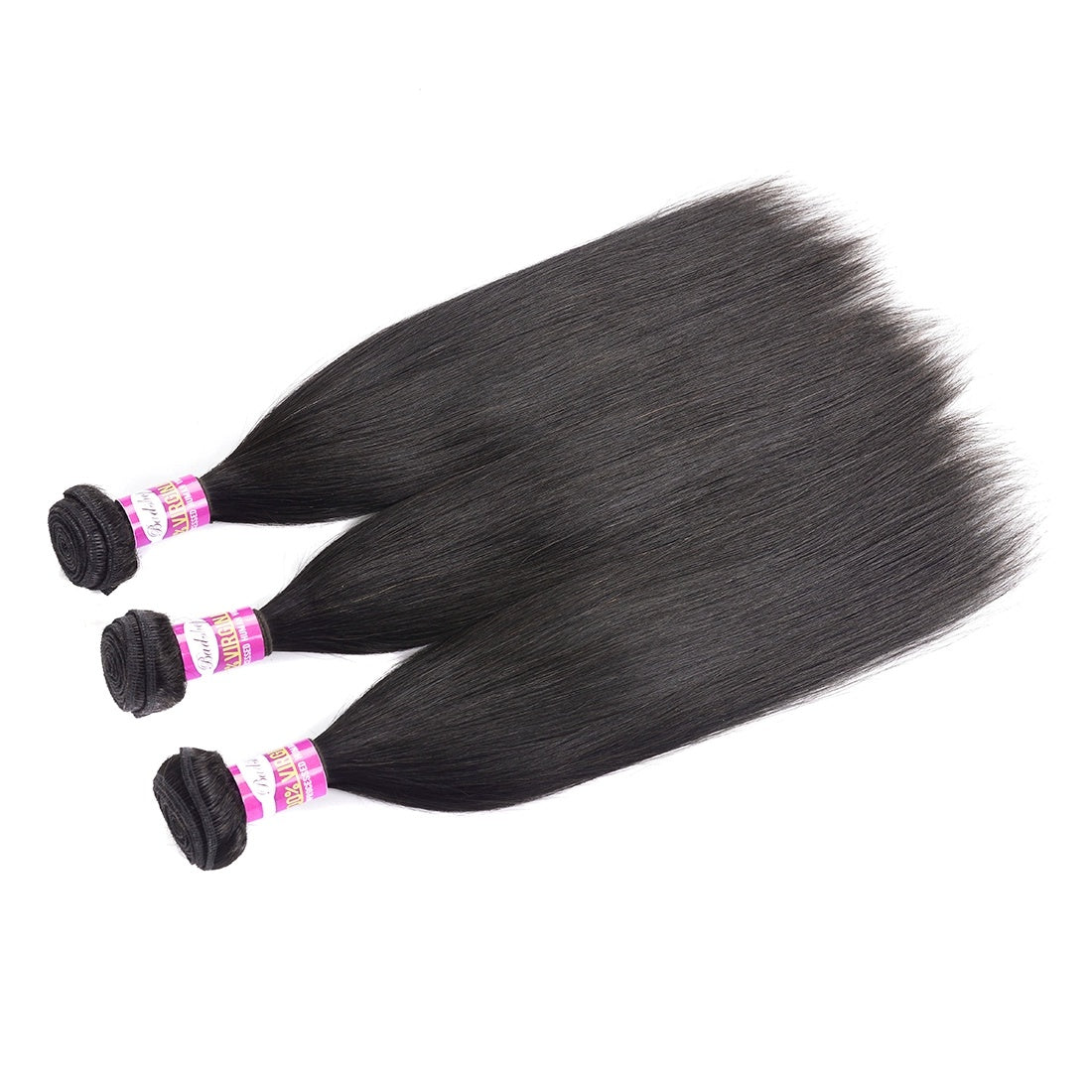 Wig Real Human Hair Extension Straight Bundle 50g