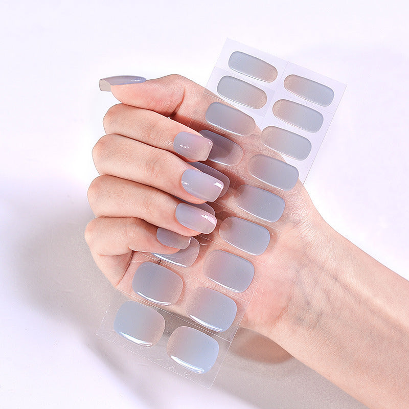 Women's Fashion Simple Wear Nail Patch Gel