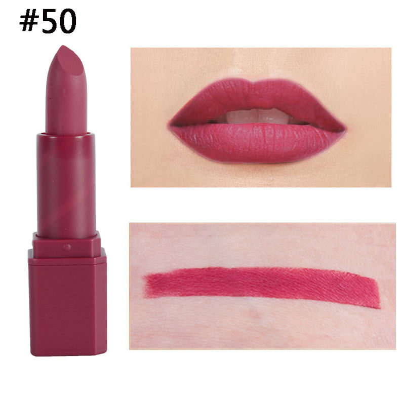 Square Tube Matte Lipstick Matte Square Tube Lip Makeup