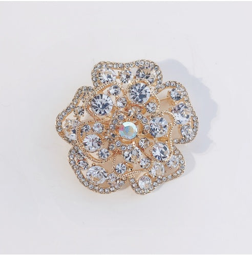 Corsage Color Preserving Electroplating Alloy Women