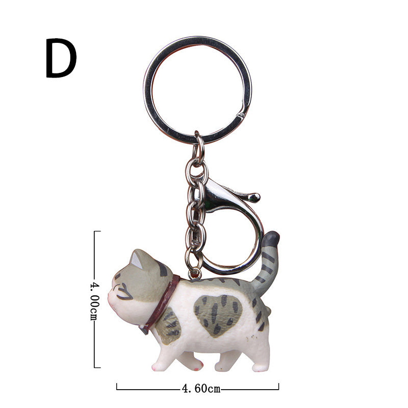 Super Cute Fat Cat Doll Keychain Pendant