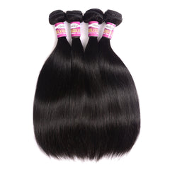 Wig Real Human Hair Extension Straight Bundle 50g