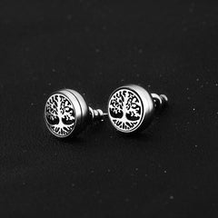 Stainless Steel Aromatic Earrings