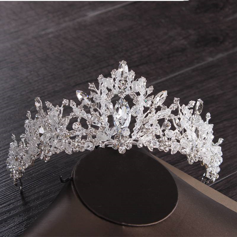 Bridal Tiara White Wedding Dress Birthday