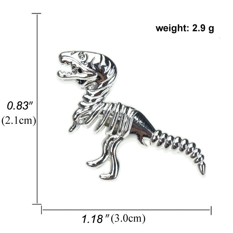 Zinc Alloy Personalized Animal Collar Pin Brooch