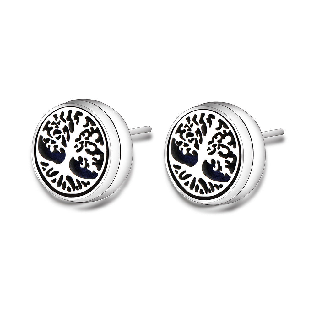 Stainless Steel Aromatic Earrings