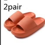 Sandals And Slippers Women's Summer Indoor Bathroom Bathing Non-Slip Deodorant Simple Thick Bottom Stepping On Shit Feeling Fashionable Outside Home Slippers