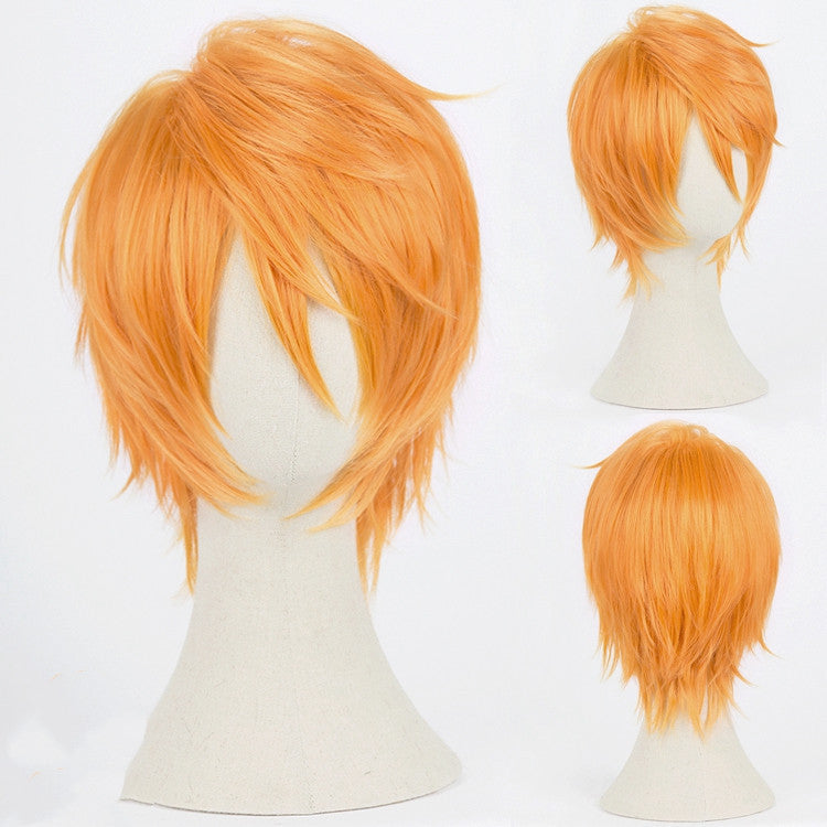 Men's And Women's Fashion Anti-curved Face Cosplay Wig