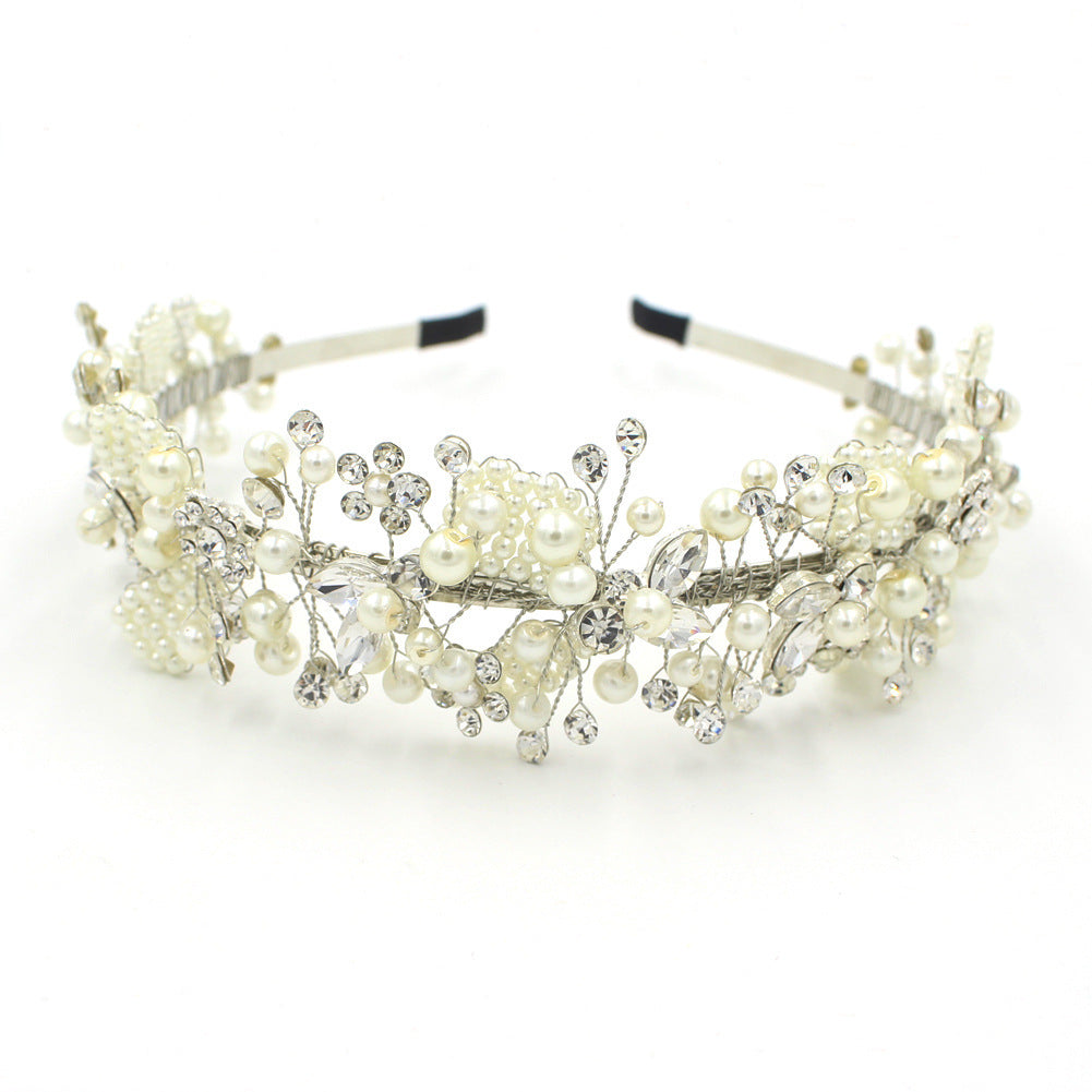 Beaded Bridal Headbands Wedding Dresses