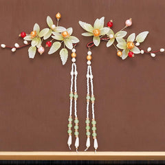 Women's Tassel Step-shaking Flower Hairpin Hair Accessories Set