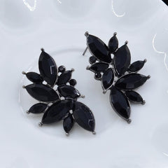 Flower Drop Exaggerated Earrings