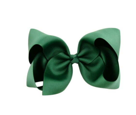 6 Inch Bow Hairpin for Children - 30 Colors, European Style