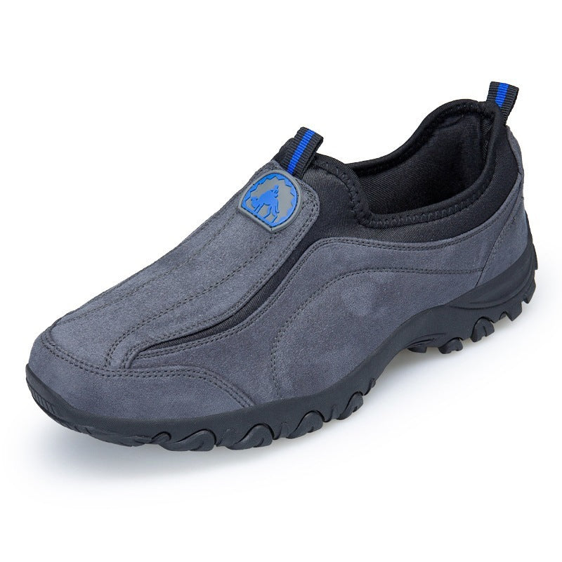 Slip-on Plus Size Men's Hiking Shoes