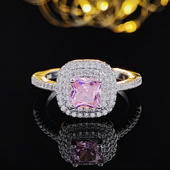 Plain High-quality Color Combination Ring