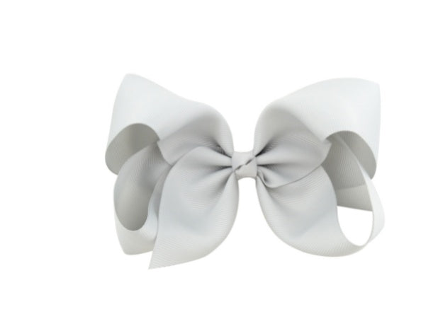 6 Inch Bow Hairpin for Children - 30 Colors, European Style