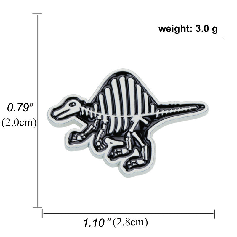 Zinc Alloy Personalized Animal Collar Pin Brooch