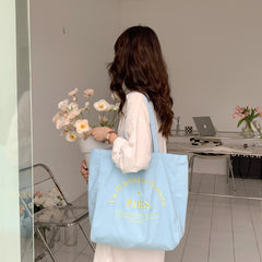 Fashion Letter Embroidery Shoulder Bag