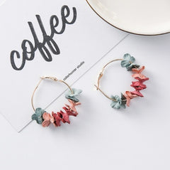 flower earrings