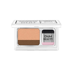 Double Color Lazy Double Layer Shadow Eyeshadow Makeup Palette Pigment Waterproof Shimmer Eye Makeup Cosmetics