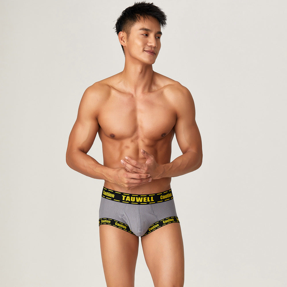 Fashion Men's Solid Color Breathable Underwear