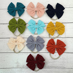 European And American Simple Bow Headband Hair Accessories