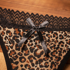 Women's Personalized Leopard Print Underwear