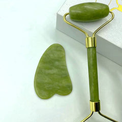 Natural jade beauty device