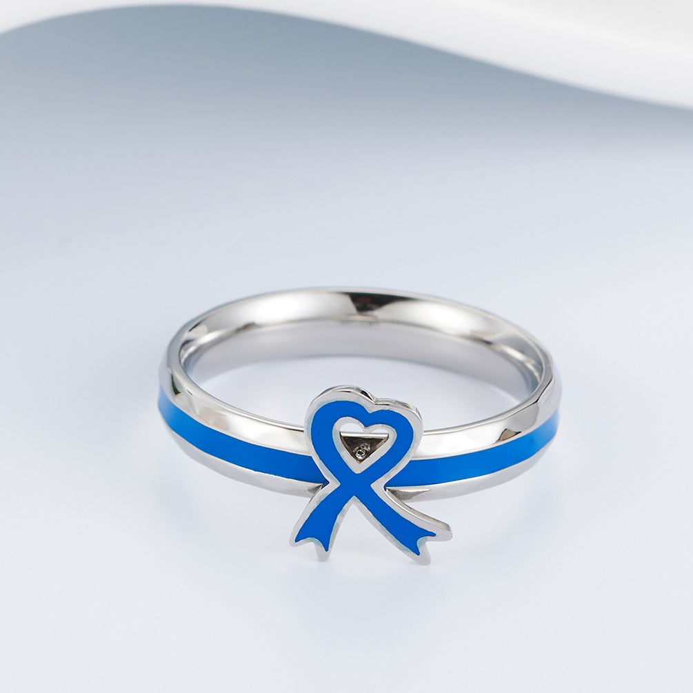 Autism Care Day Blue Action Ring