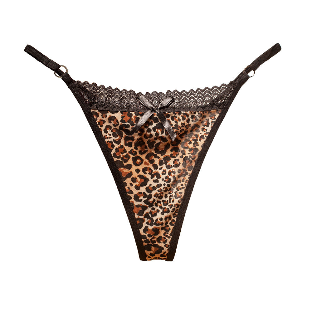 Women's Personalized Leopard Print Underwear