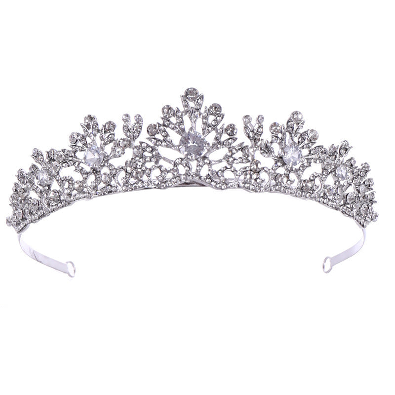 Princess Birthday Crystal Zircon Crown Headband