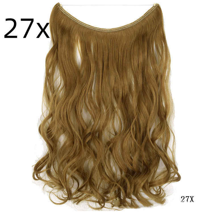 Wig Without Curtain Long Curly Hair Mark