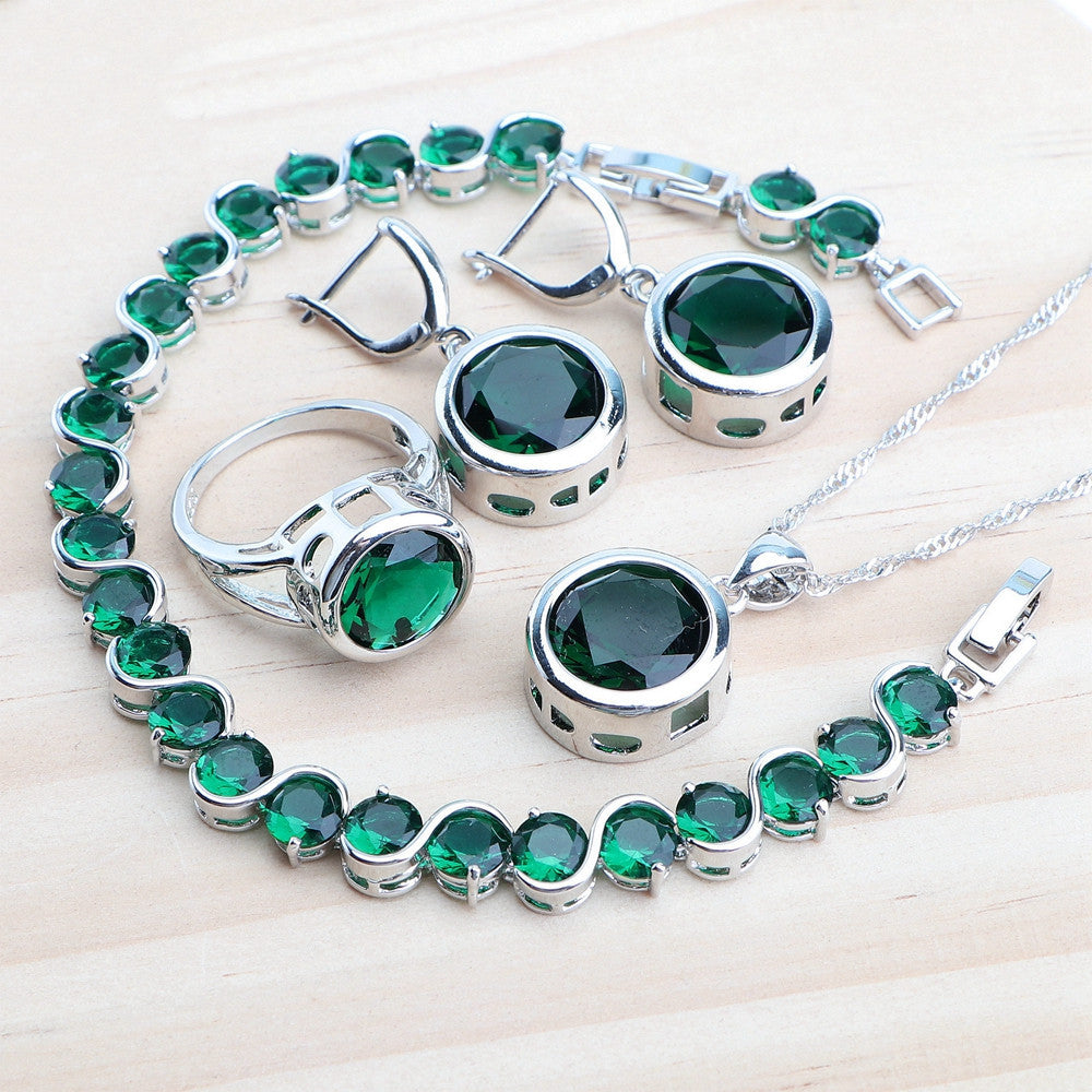 Sterling Silver Women's Jewelry Set