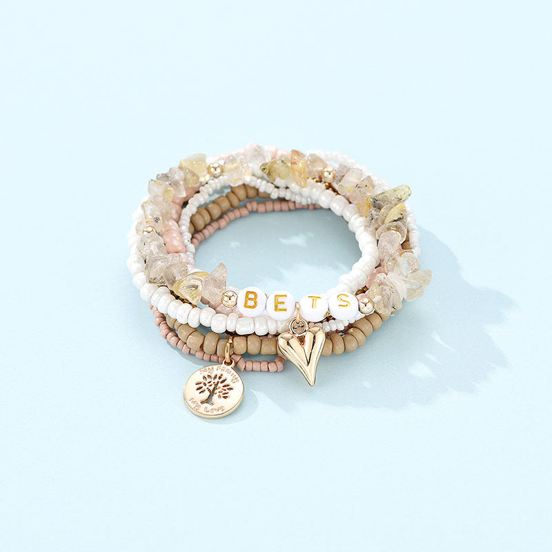 Personalized Solid Color Dual-use Short Bracelet